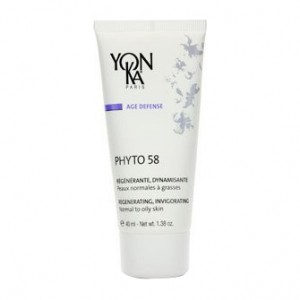 Yonka Age Defense - Phyto 58 - 40 ml Peaux normales à grasses Régénérante, dynamisante Au romarin