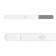 Parakito Bracelet Anti-Moustique Blanc Pour toute la famille Avec 2 recharges soit 2 x 15 jours Résistant à l'eau